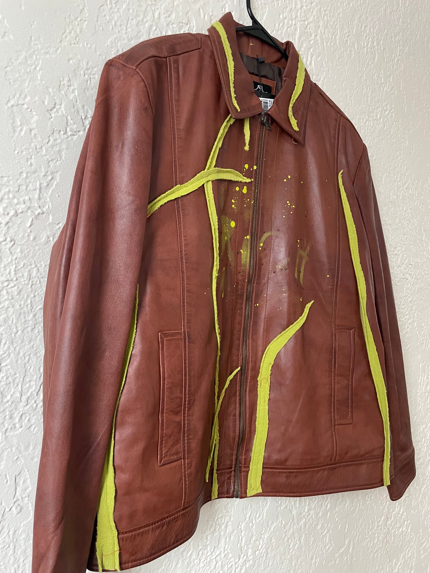 “TREE OF LIFE” LEATHER JACKET