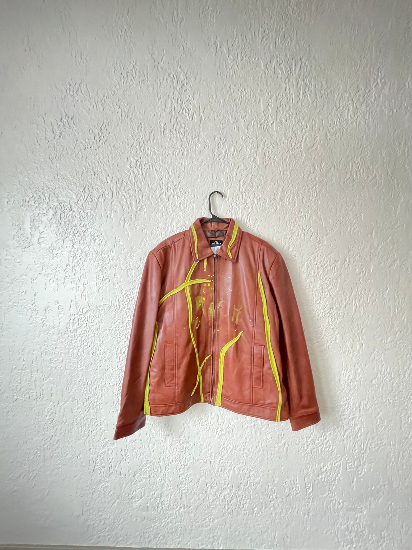 “TREE OF LIFE” LEATHER JACKET