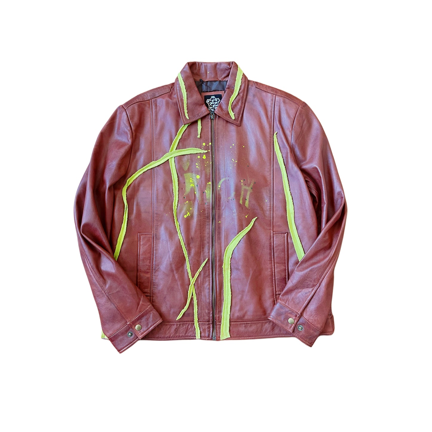 “TREE OF LIFE” LEATHER JACKET