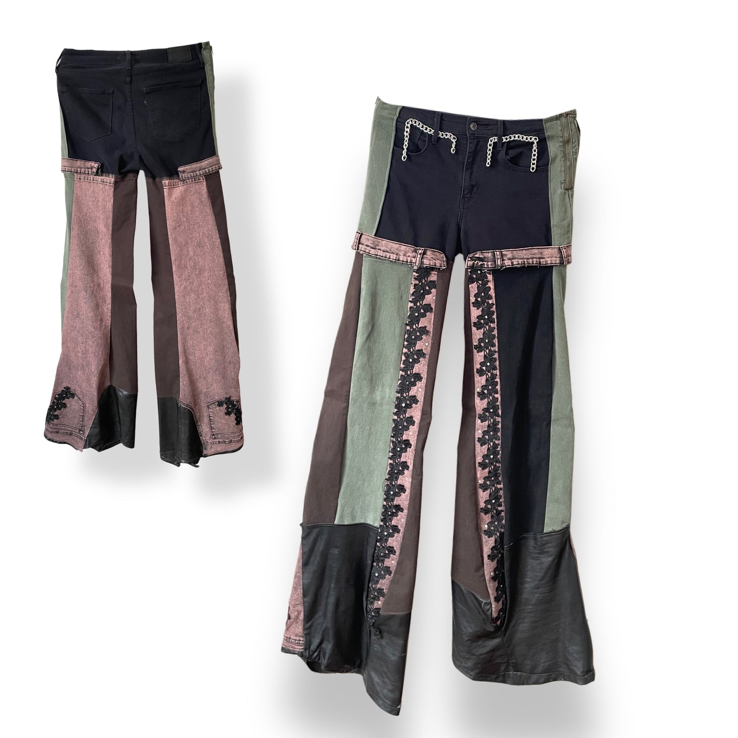 Earth2Mars Denim Jeans (w/ Kilt)