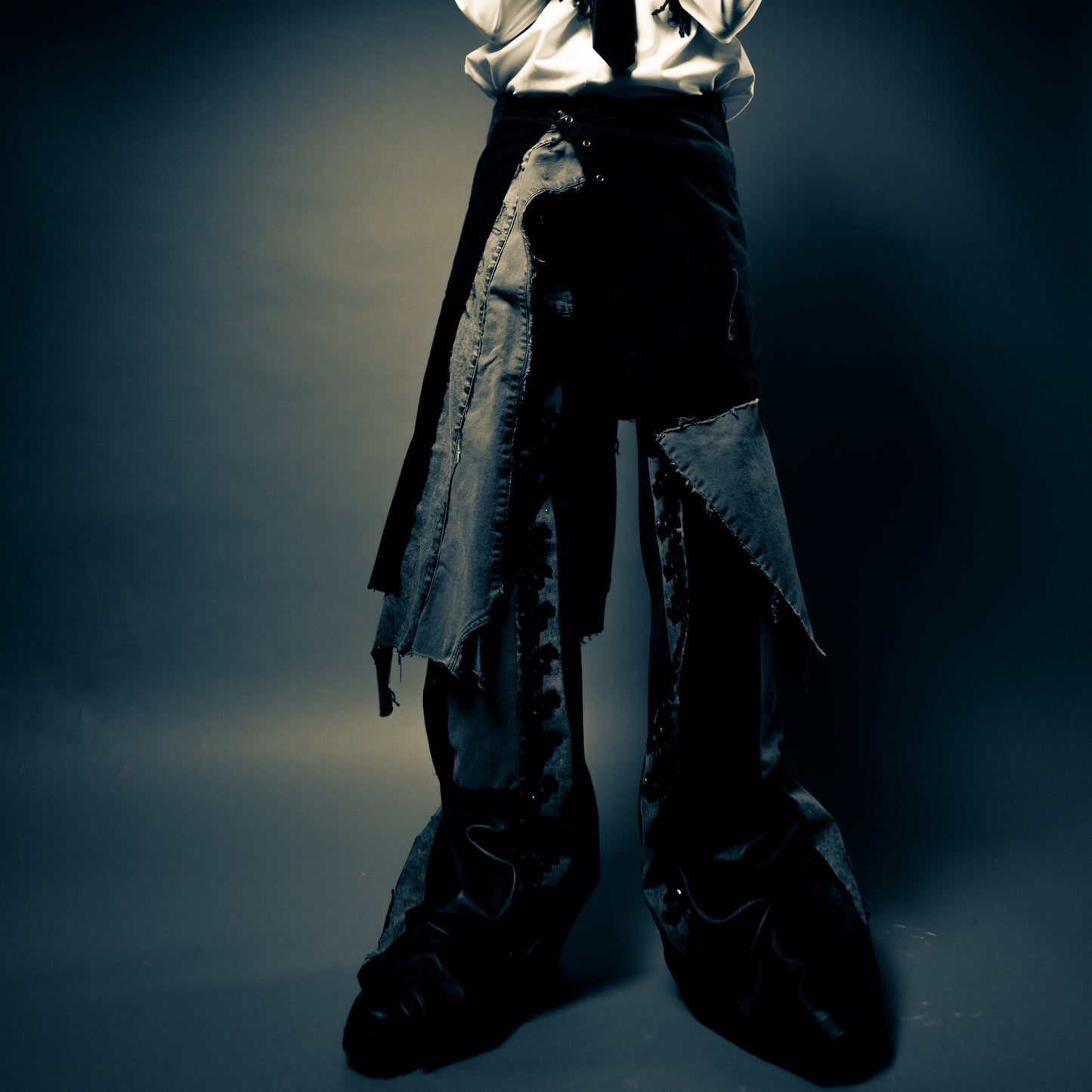 Earth2Mars Denim Jeans (w/ Kilt)